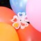 20pcs Balloon Flower Arch Clips Kit – 32ft Balloon Strip, 200 Glue Dots, 2 Tying Tools for Party Decorations